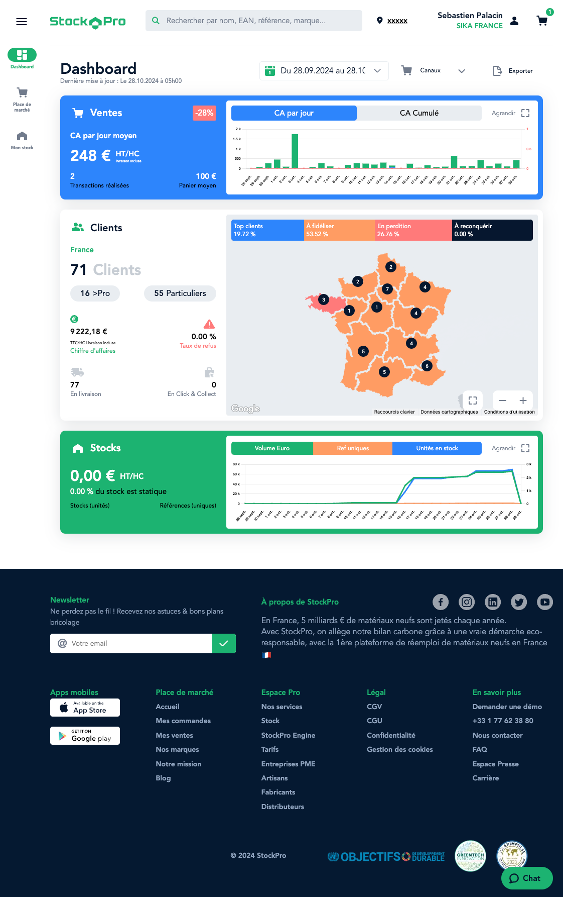 StockPro (Lead Développeur front-end) - Vignette 2
