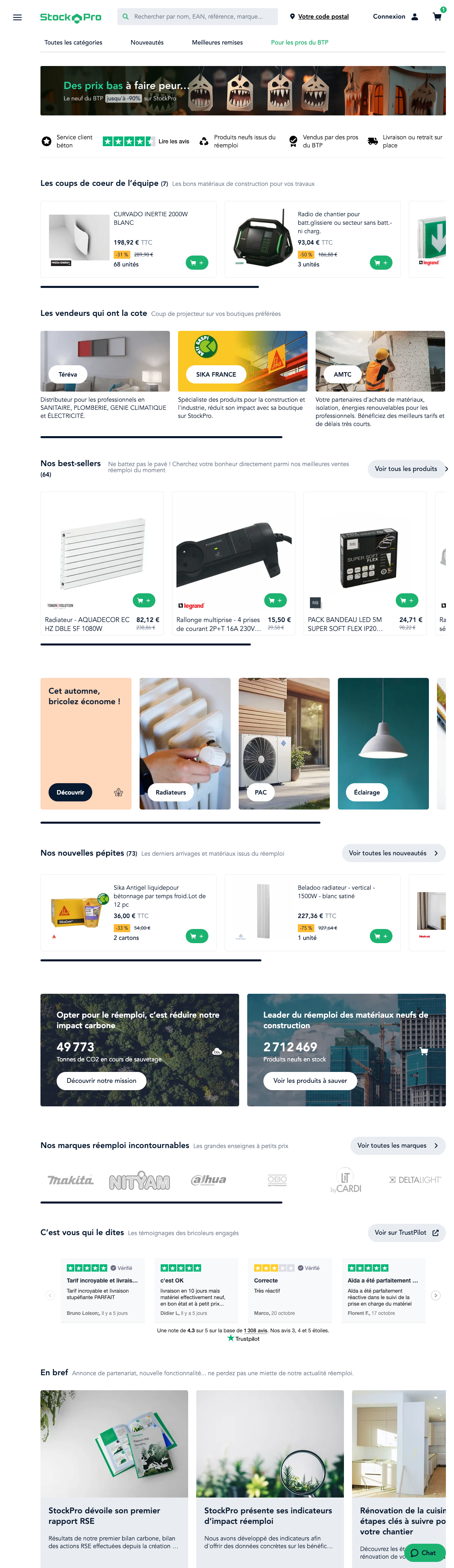 StockPro (Lead Développeur front-end)