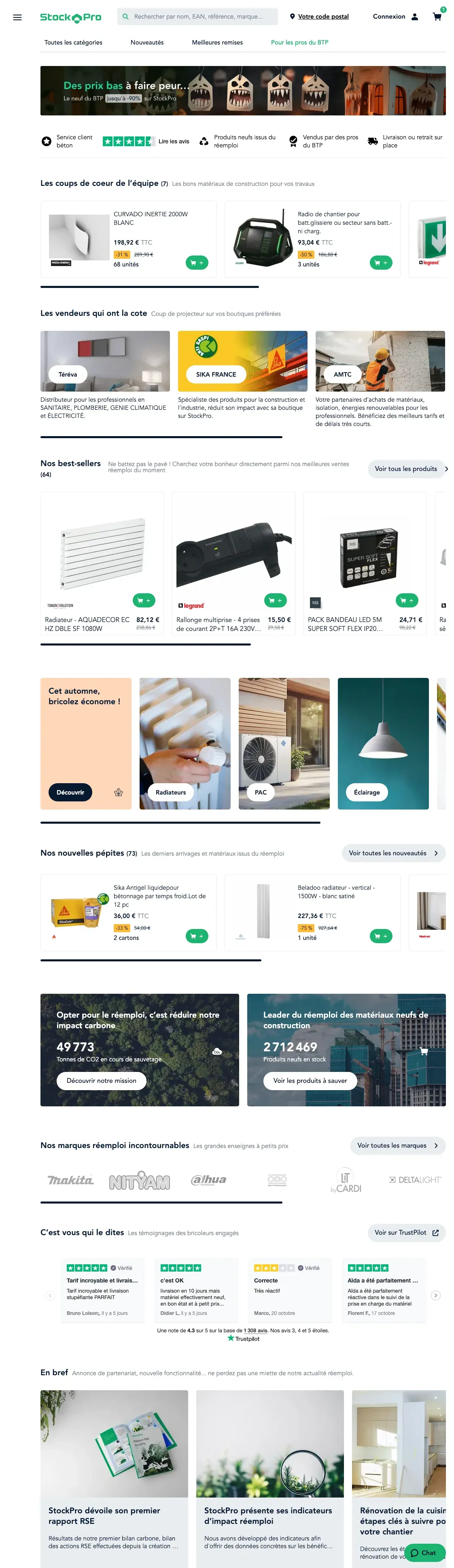 StockPro (Lead Développeur front-end)